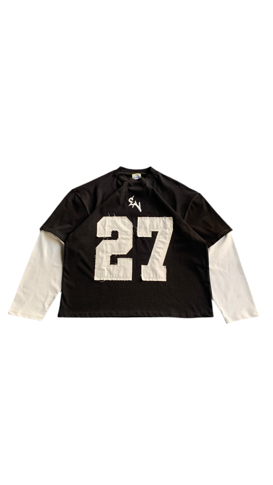 EVSN DOUBLE SLEEVE TEE